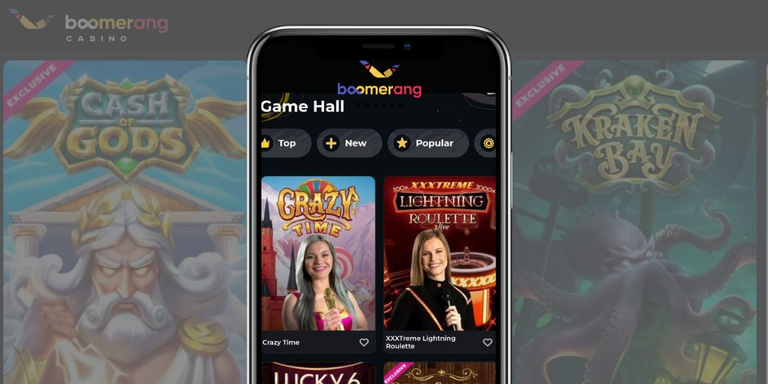 boomerang casino Gameplay