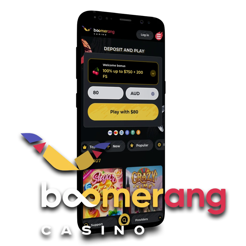 boomerang casino Gameplay